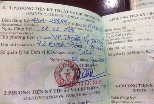 Đà Nẵng bác tin Bí thư Nguyễn Xuân Anh đi ôtô biển giả 43A - 299.99 - Ảnh 1