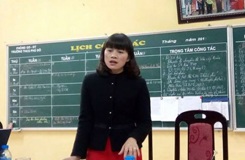 Bị tố sai phạm, Hiệu trưởng Trường THCS Phú Đô phân trần - Ảnh 1