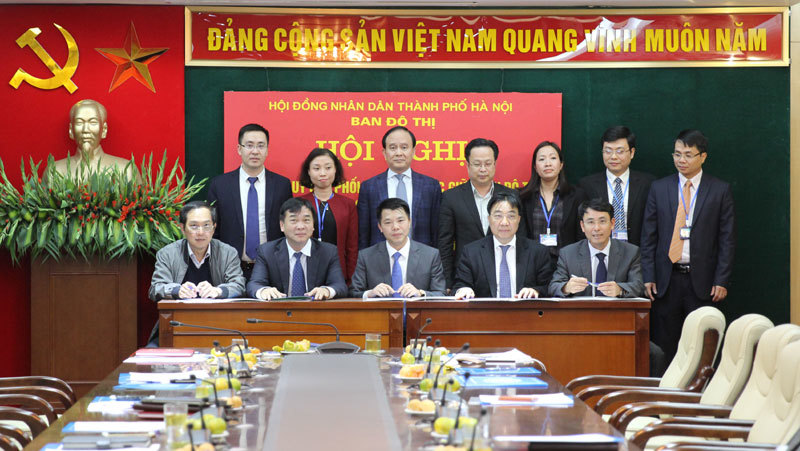 Ban Đô thị HĐND TP Hà Nội ký quy chế phối hợp công tác với 4 Sở - Ảnh 1