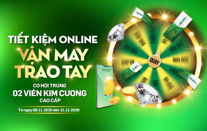 Cơ hội trúng kim cương cho khách hàng gửi tiết kiệm trực tuyến tại VPBank - Ảnh 1