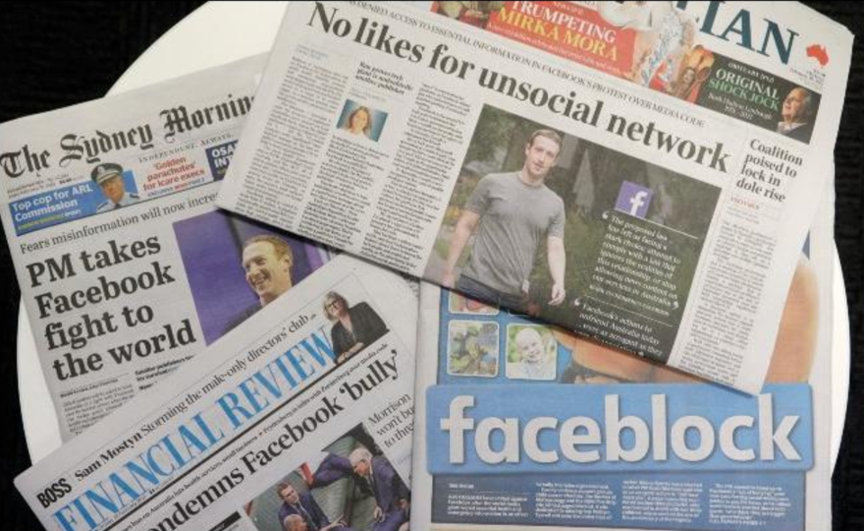 Facebook quay lại bàn đàm phán với Australia trong cuộc chiến bản quyền báo chí - Ảnh 1