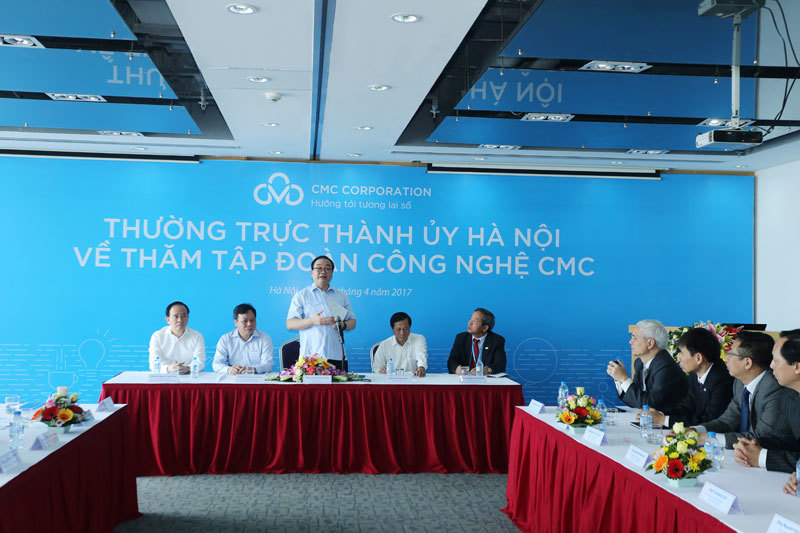 Tập đoàn CMC sẵn sàng cùng Hà Nội xây dựng thành phố thông minh - Ảnh 2