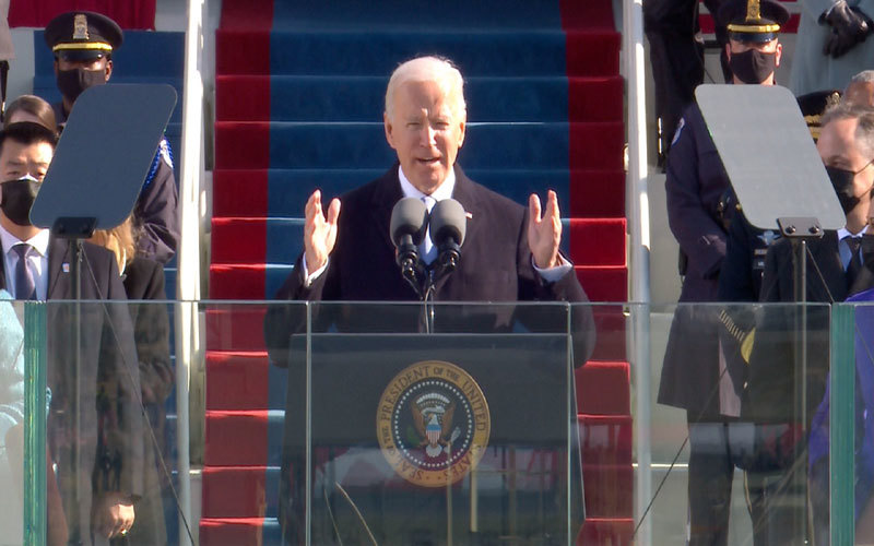 Toàn cảnh lễ nhậm chức đặc biệt của tân Tổng thống Mỹ Joe Biden - Ảnh 7