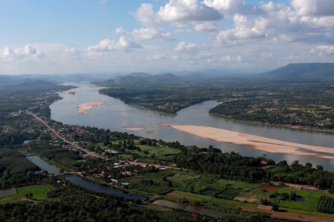 Mực nước sông Mê Kông xuống thấp ảnh hưởng trực tiếp đến Đồng bằng sông Cửu Long - Ảnh 1