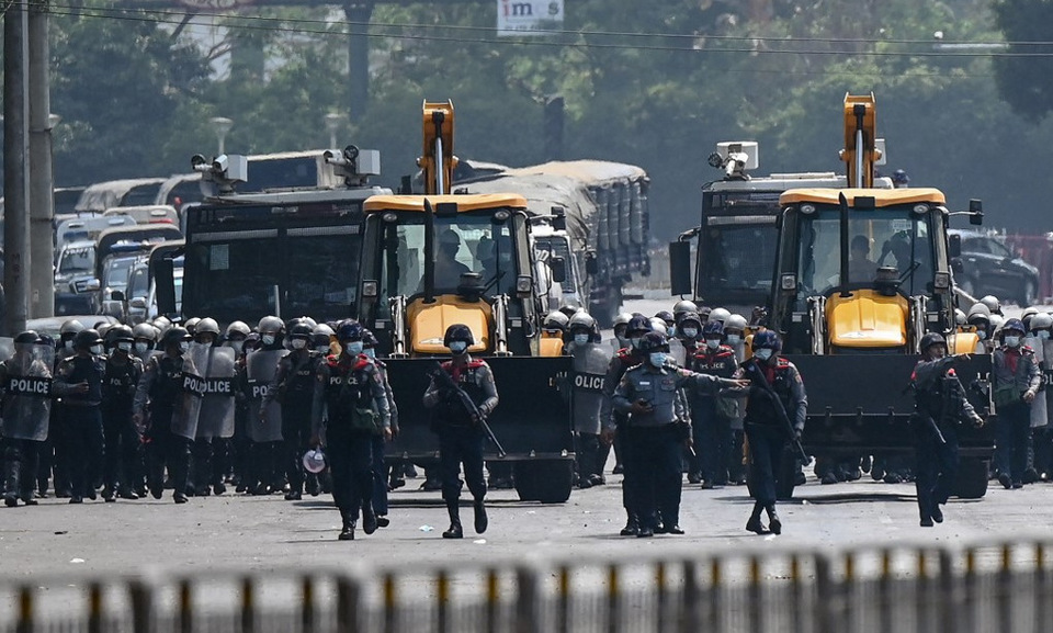 G7 "kiên quyết lên án" quân đội Myanmar dùng bạo lực trấn áp người biểu tình - Ảnh 1
