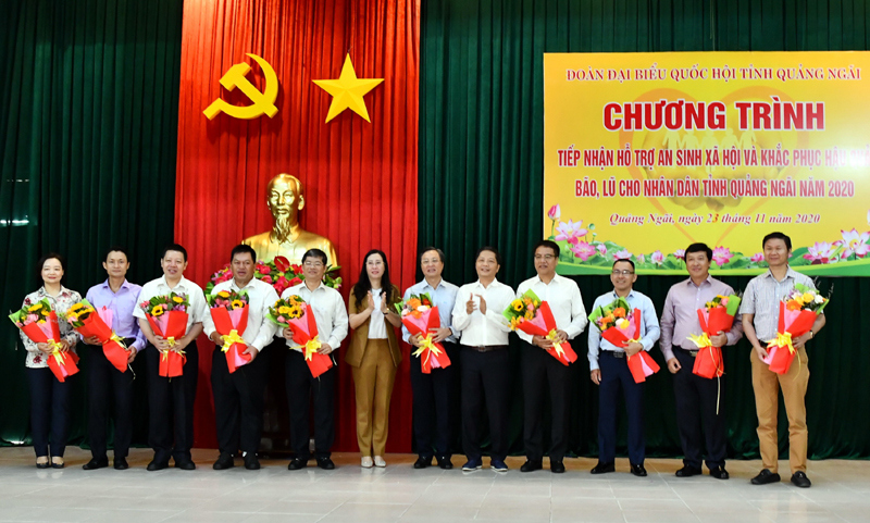 PV GAS tham gia Chương trình ủng hộ đồng bào của Đoàn Đại biểu Quốc hội tỉnh Quảng Ngãi - Ảnh 1