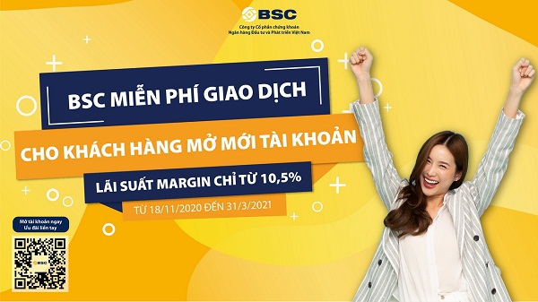 BSC miễn phí giao dịch chứng khoán - Ảnh 1