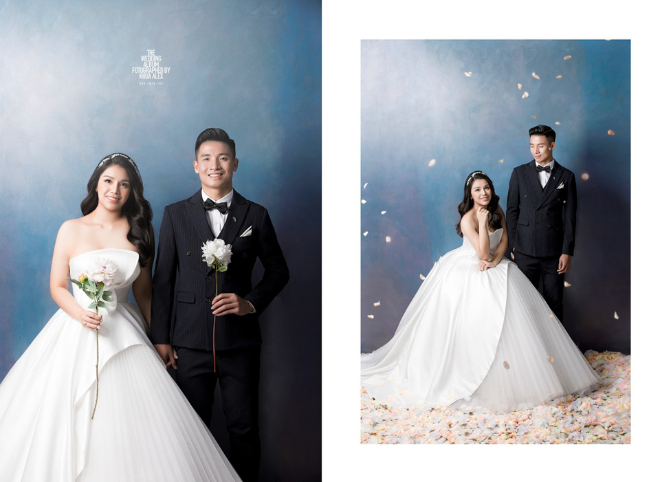 [Ảnh] Ngắm trọn bộ ảnh cưới của trung vệ Bùi Tiến Dũng và cô dâu Khánh Linh - Ảnh 10