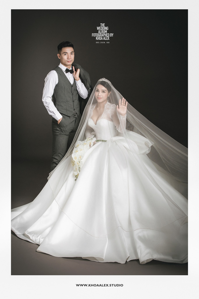 [Ảnh] Ngắm trọn bộ ảnh cưới của trung vệ Bùi Tiến Dũng và cô dâu Khánh Linh - Ảnh 3