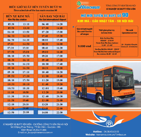 Tổng Công ty Vận tải Hà Nội mở thêm 2 tuyến xe buýt - Ảnh 2