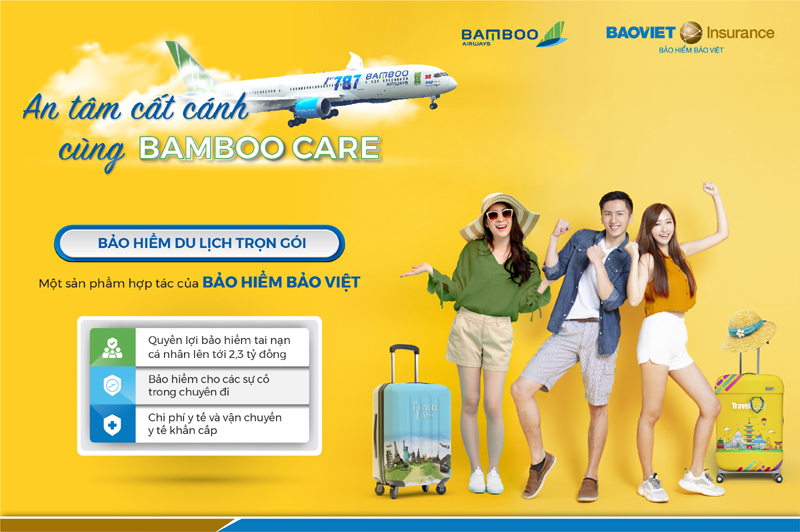 Bảo hiểm du lịch Bamboocare - An tâm từng dặm bay cùng bảo hiểm Bảo Việt và Bamboo Airways - Ảnh 1
