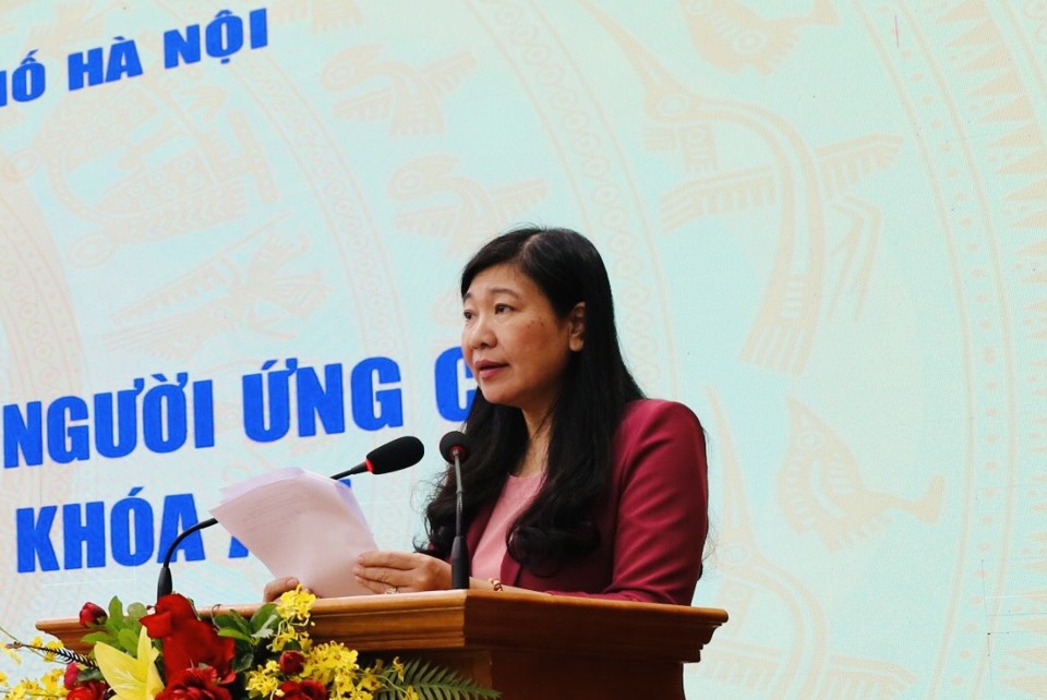 Hà Nội: Nhất trí danh sách sơ bộ 188 người ứng cử đại biểu HĐND TP Hà Nội khóa XVI - Ảnh 1