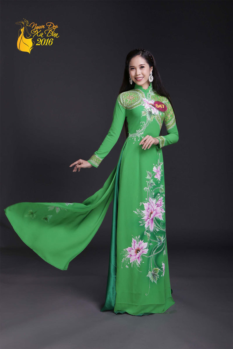 Ngắm 19 thí sinh “Người đẹp xứ Dừa 2016” dịu dàng với áo dài - Ảnh 16