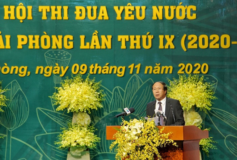 Phó Chủ tịch nước Đặng Thị Ngọc Thịnh trao Cờ thi đua cho TP Hải Phòng - Ảnh 2