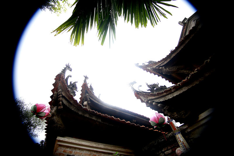 Những đường cong hút hồn ở chùa Tây Phương, Hà Nội - Ảnh 3