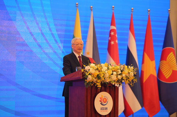 Truyền thông quốc tế đưa tin đậm nét về Hội nghị cấp cao ASEAN 37 - Ảnh 1