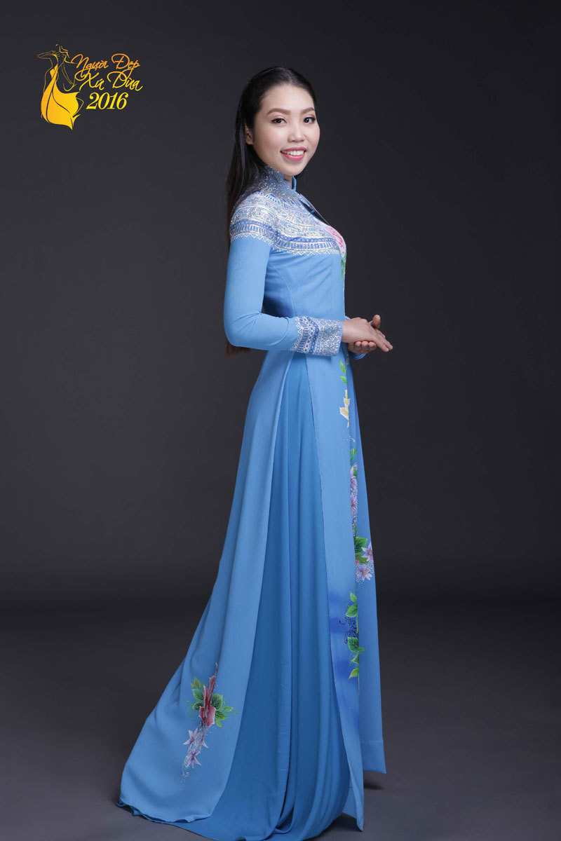 Ngắm 19 thí sinh “Người đẹp xứ Dừa 2016” dịu dàng với áo dài - Ảnh 13