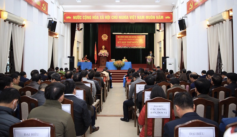 Khai mạc kỳ họp thứ 18, HĐND huyện Thanh Trì khóa XIX - Ảnh 2