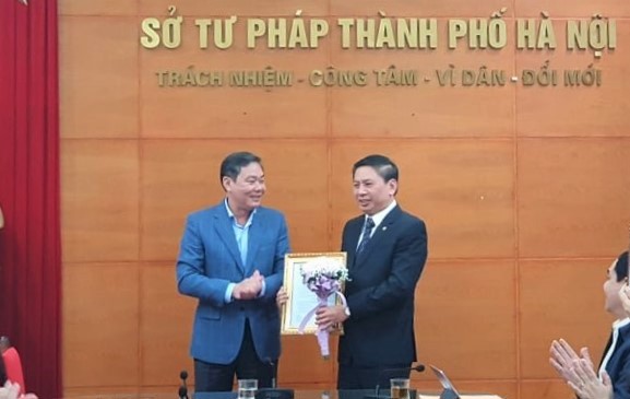 Ông Nguyễn Công Anh được bổ nhiệm Phó Giám đốc Sở Tư pháp Hà Nội - Ảnh 1