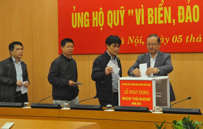 Văn phòng UBND TP Hà Nội phát động ủng hộ quỹ "Vì biển, đảo Việt Nam" năm 2021 - Ảnh 3