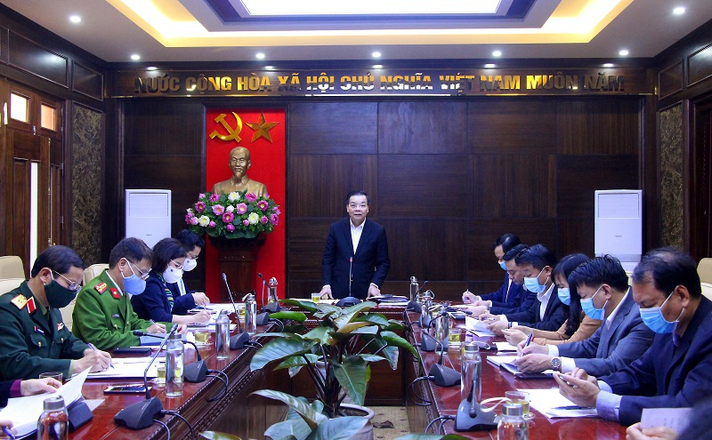 Chủ tịch UBND TP Hà Nội Chu Ngọc Anh: Ứng phó với dịch Covid – 19 nhanh hơn, quyết liệt hơn nữa - Ảnh 1