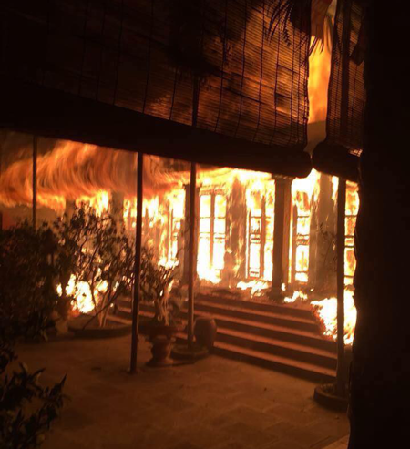 Thông tin chính thức về vụ hỏa hoạn tại ngôi chùa cổ Hà Nội - Ảnh 1