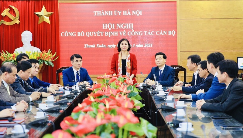 Điều động đồng chí Nguyễn Việt Hà giữ chức vụ Bí thư Quận ủy Thanh Xuân - Ảnh 1