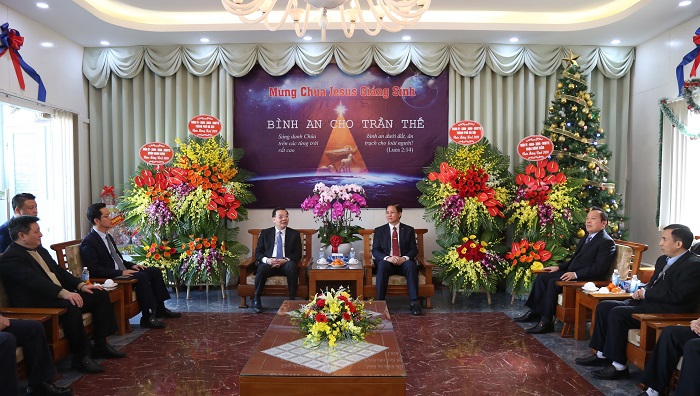 Chủ tịch UBND TP Hà Nội Chu Ngọc Anh thăm, chúc mừng Tổng Hội Thánh Tin lành Việt Nam (miền Bắc) và Hội Thánh Tin lành Hà Nội - Ảnh 2