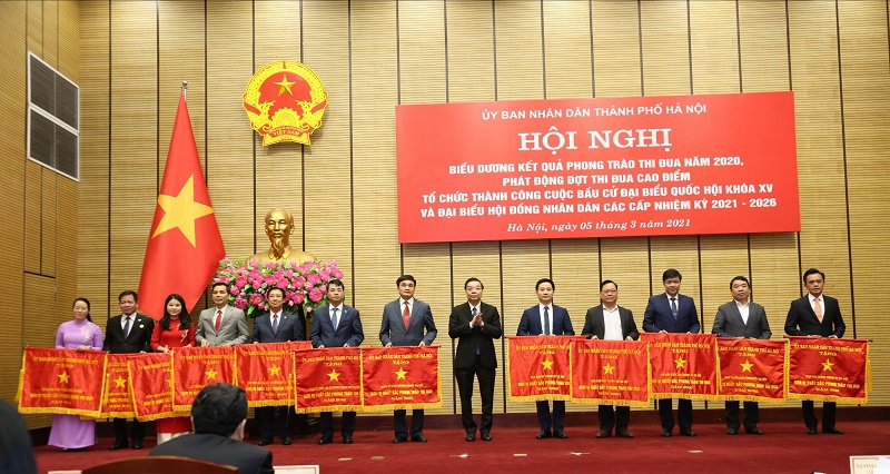 Hà Nội: Phát động đợt thi đua cao điểm tổ chức thành công cuộc bầu cử đại biểu Quốc hội và HĐND các cấp - Ảnh 3