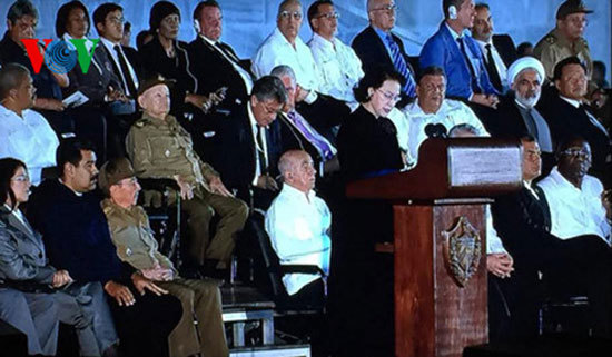 Phát biểu của Chủ tịch Quốc hội tại lễ tưởng niệm lãnh tụ Cuba Fidel Castro - Ảnh 2