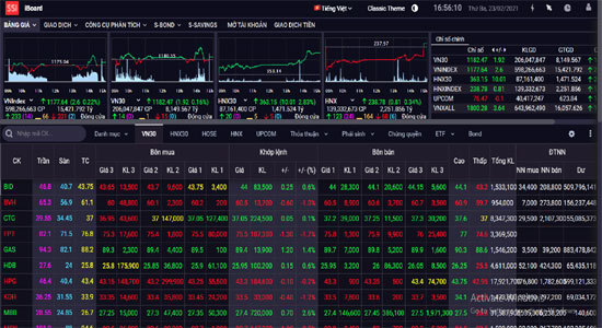 Chứng khoán ngày 23/2: Nhóm cổ phiếu VN30 tiếp tục phân hóa, VN-Index vẫn rung lắc - Ảnh 1
