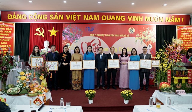 Công đoàn công ty TNHH MTV Thoát nước Hà Nội triển khai nhiệm vụ năm 2021 - Ảnh 2