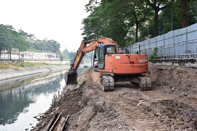 Hà Nội: Hối hả trên công trường dự án hồi sinh sông Tô Lịch - Ảnh 10