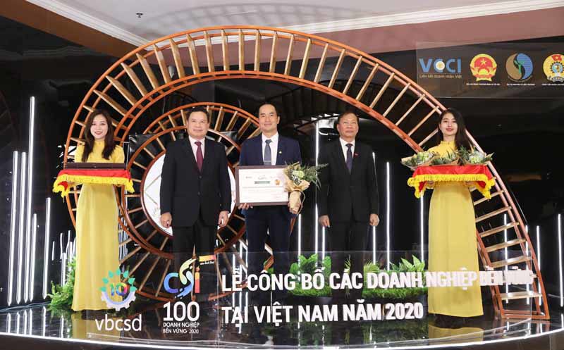Hòa Bình - Top 10 doanh nghiệp bền vững Việt Nam năm 2020 - Ảnh 1