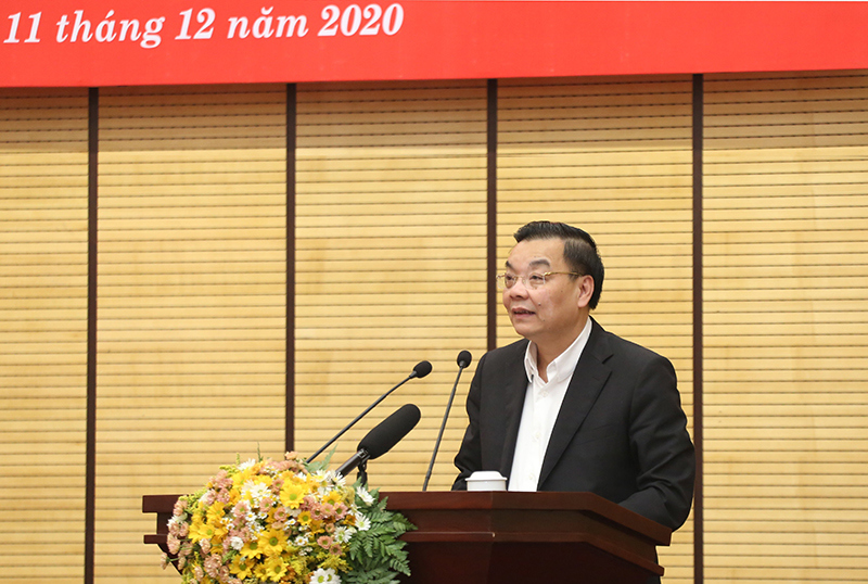 Chủ tịch UBND TP Hà Nội yêu cầu các cấp ngành bắt tay ngay công việc, lấy lại đà tăng trưởng - Ảnh 1