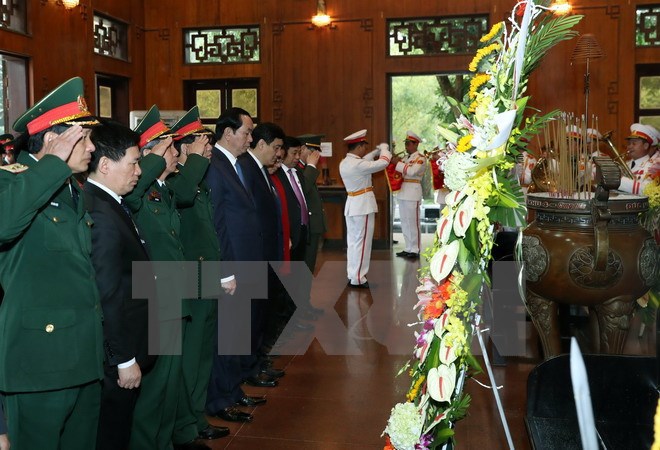 Chủ tịch nước Trần Đại Quang thăm chúc Tết tại tỉnh Nghệ An - Ảnh 2