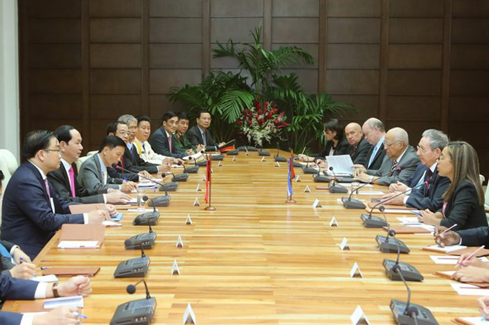 Toàn cảnh: Chủ tịch nước Trần Đại Quang thăm chính thức Cuba - Ảnh 8