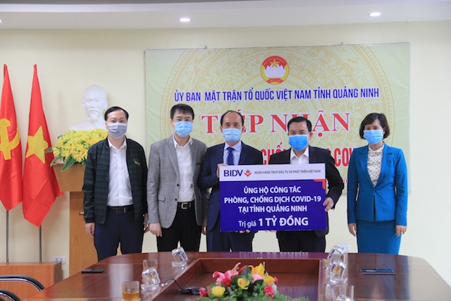 BIDV ủng hộ 4 tỷ đồng phòng, chống dịch Covid-19 tại Hải Dương, Quảng Ninh - Ảnh 1