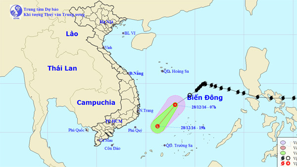 Bão số 10 suy yếu thành áp thấp nhiệt đới - Ảnh 1