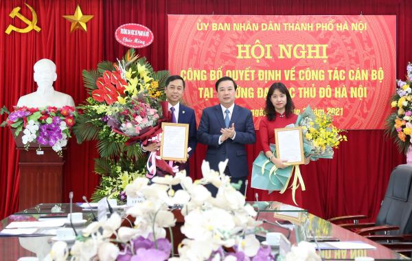Công nhận Hội đồng trường và tân Hiệu trưởng trường Đại học Thủ đô Hà Nội - Ảnh 2