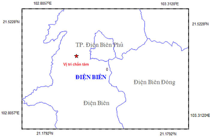Động đất bất ngờ xảy ra tại tỉnh Điện Biên - Ảnh 1