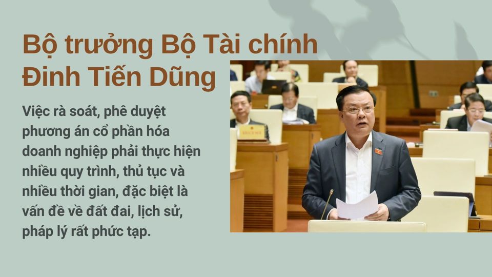 Bộ trưởng Bộ Tài chính: Doanh nghiệp không muốn thoái vốn ở những ngành, lĩnh vực phát triển mạnh - Ảnh 1