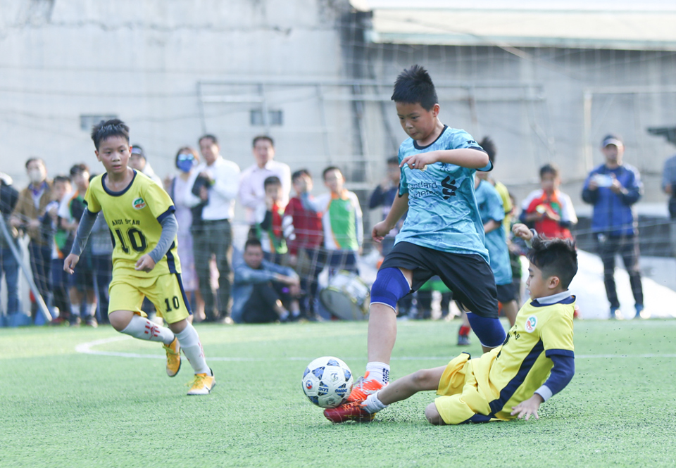 Xác định 2 đội vô địch Giải bóng đá Thiếu niên - Nhi đồng quận Thanh Xuân năm 2020 - Ảnh 5