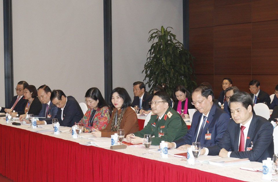 Đoàn đại biểu thành phố Hà Nội đã có những đóng góp trí tuệ và trách nhiệm với Đại hội XIII của Đảng - Ảnh 2