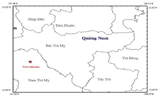 Động đất kèm tiếng nổ ở Quảng Nam, dân tháo chạy khỏi nhà - Ảnh 1