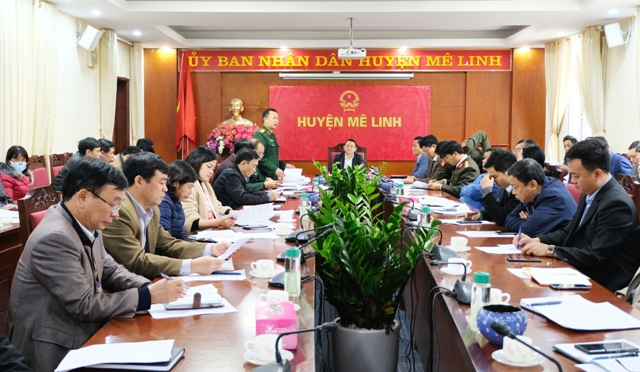 Huyện Mê Linh: 288 công dân đủ điều kiện lên đường nhập ngũ năm 2021 - Ảnh 1