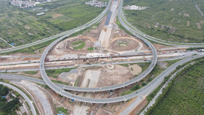 Thông xe nút giao vành đai 3 với cao tốc Hà Nội- Hải Phòng trong năm 2020 - Ảnh 3
