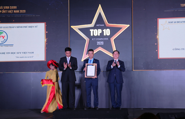 EFY Việt Nam lọt Top 10 doanh nghiệp công nghệ thông tin 2020 - Ảnh 2