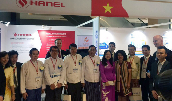 HANEL giới thiệu nhiều giải pháp CNTT mới tại Myanmar - Ảnh 1