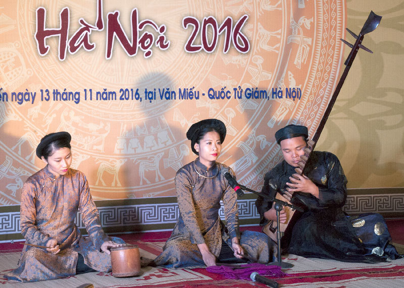 Liên hoan tài năng trẻ ca trù Hà Nội - 2016 - Ảnh 4